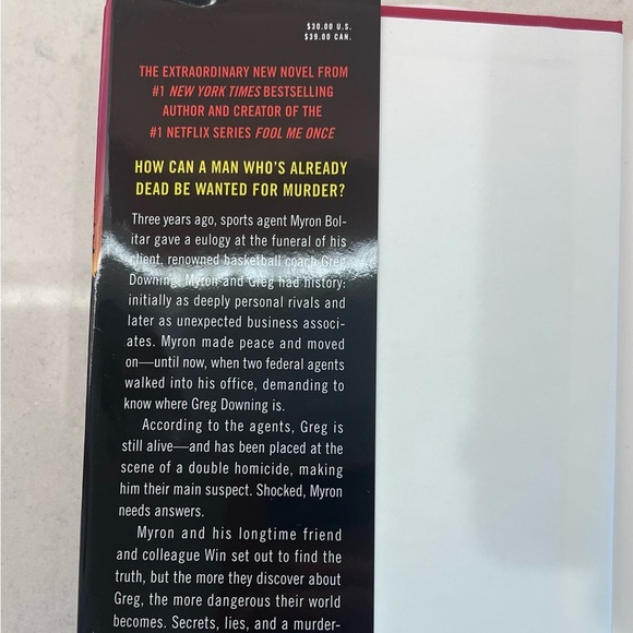 Harlan Coben 'Think Twice' Hardcover Book - Picture 2 of 3